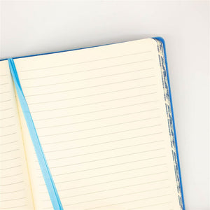 Great Wave Lined Blue Notebook