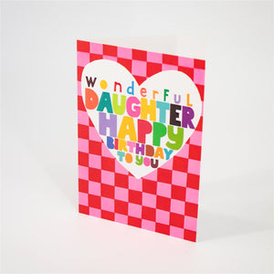 Happy Birthday Daughter Card