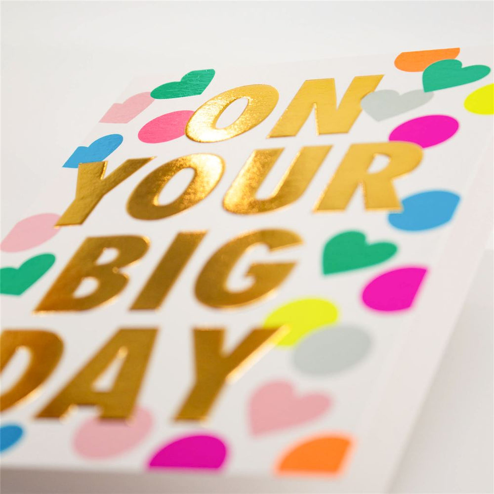 Cheerful Wedding Card