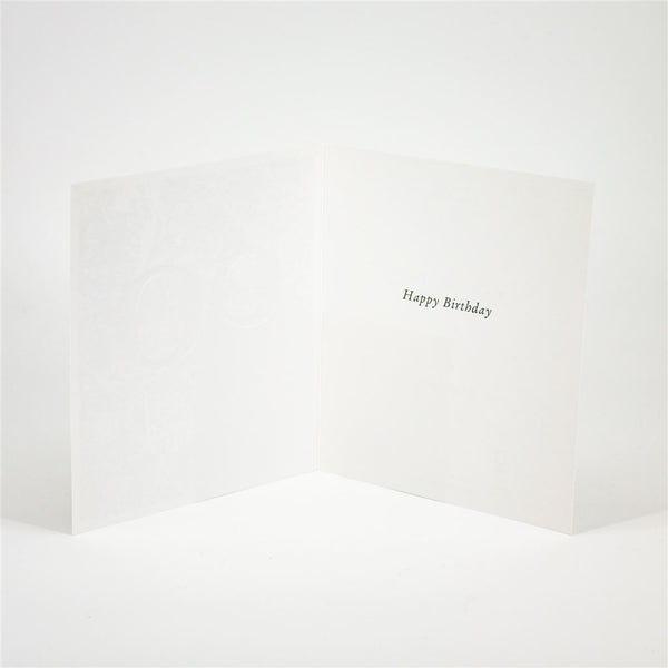 Floral 90th Birthday Card