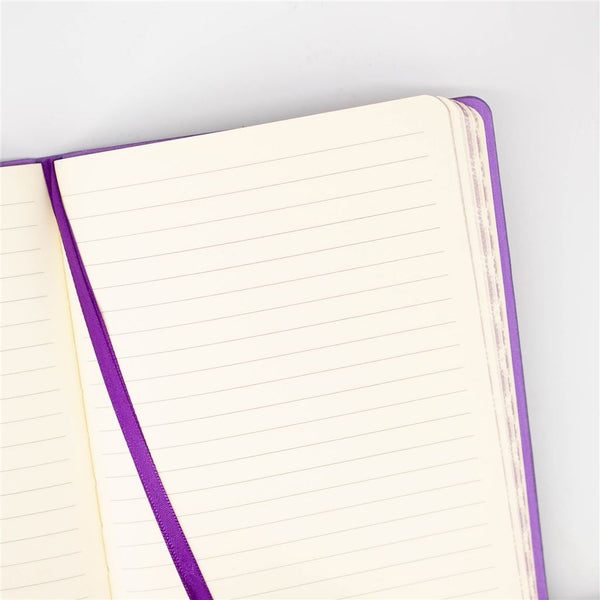 Vintage Damask Pattern Lined Notebook