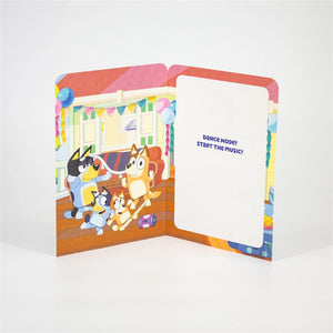 Celebration Bluey-Themed Card