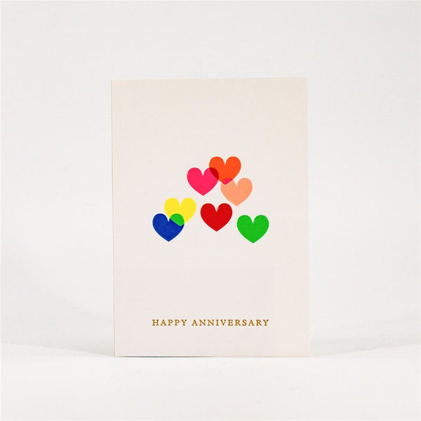 Happy Anniversary Heart Card