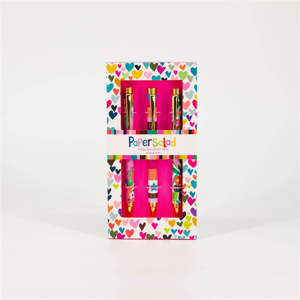 Paper Salad Besotted Hearts Pen Set