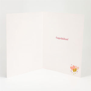 Jumbo Happy Wedding Card