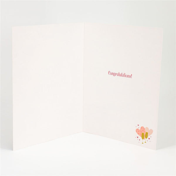 Jumbo Happy Wedding Card