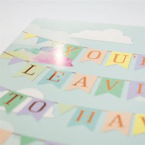 Jumbo Maternity Leave Card