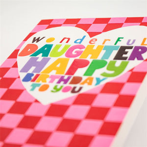Happy Birthday Daughter Card