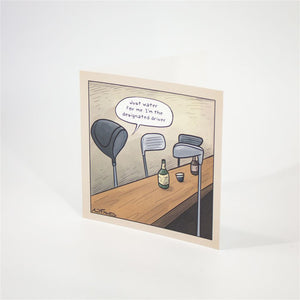 Humourous Golf Card