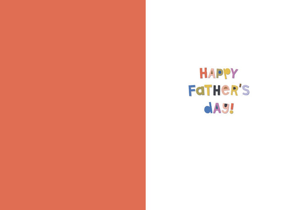Top Dad Father's Day Card