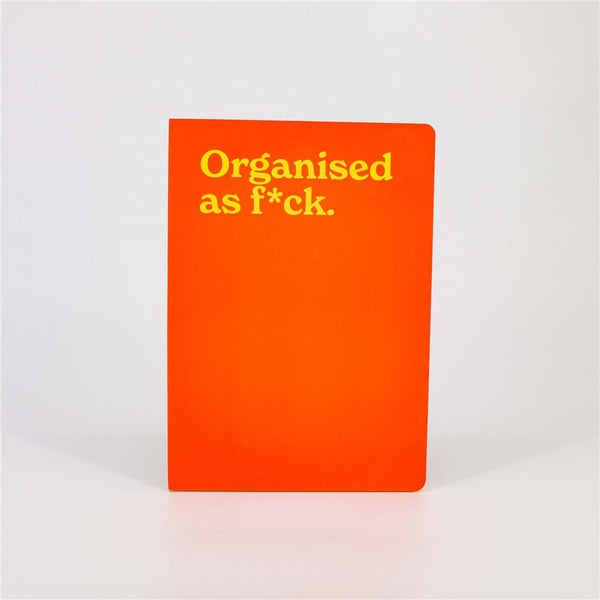Organised As F*ck Notebook