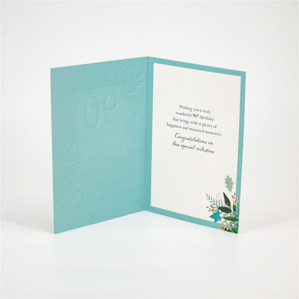 90th Birthday Card