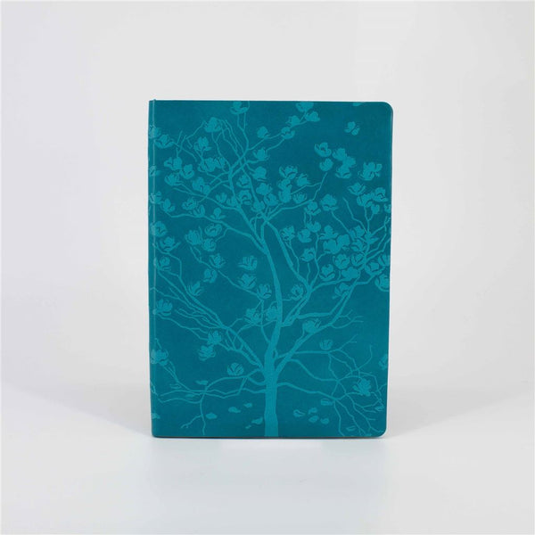 Artisan Magnolia Tree Lined Notebook