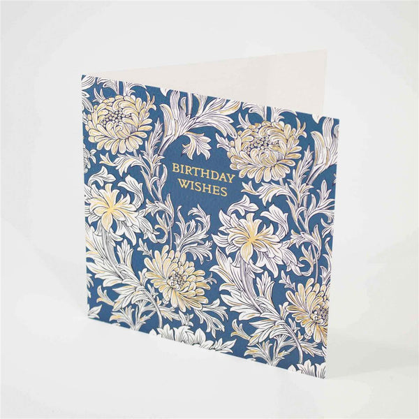 Chrysanthemum Birthday Card