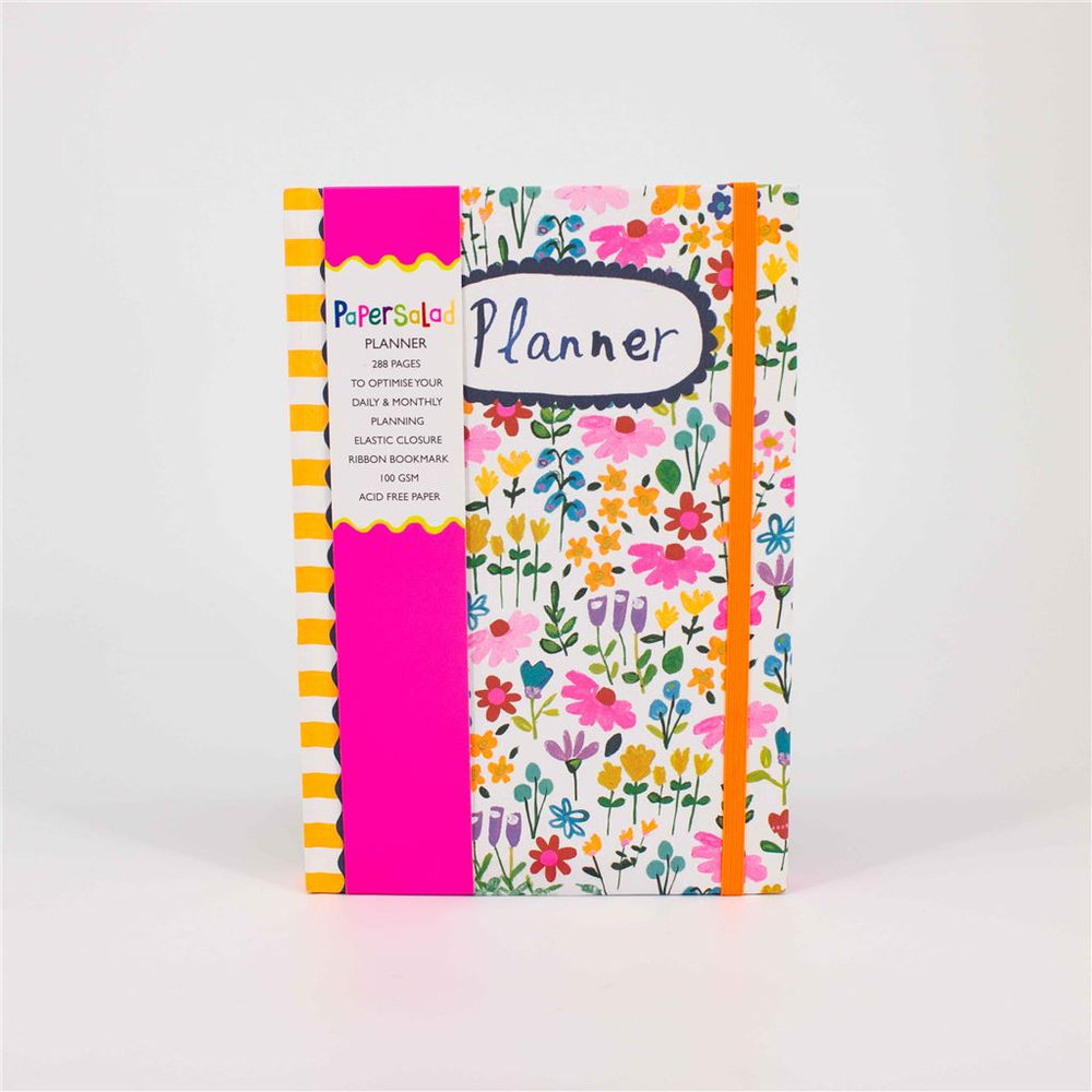Paper Salad Daily Bright Floral Planner
