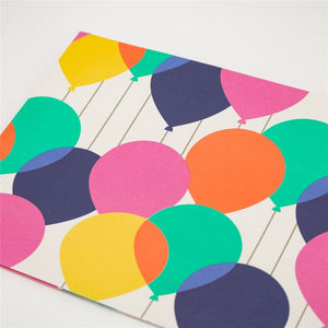 Balloon Folded Wrapping Paper