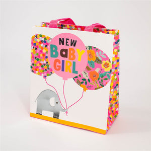 Baby Girl Medium Gift Bag