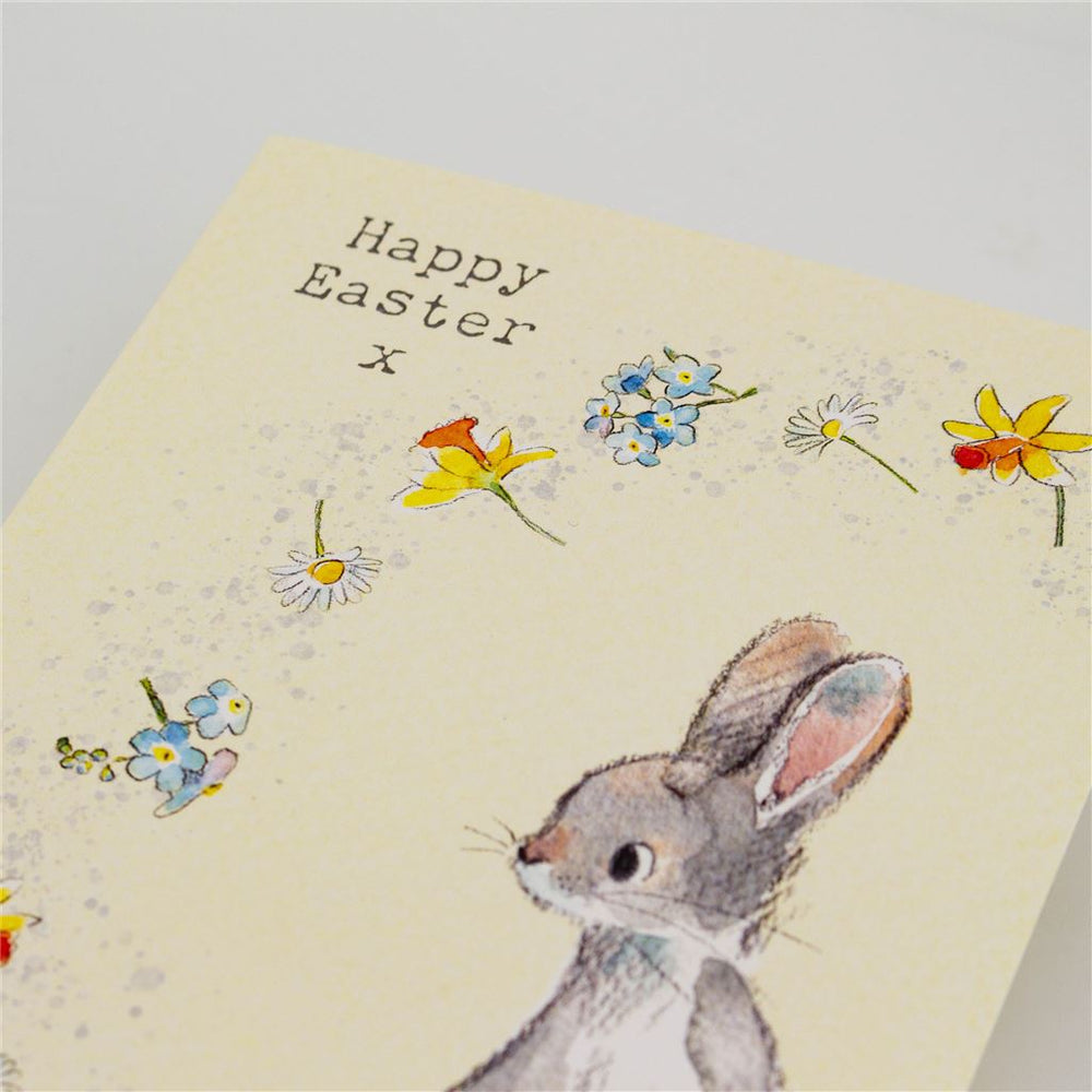 Happy Easter Bunny Greeting Card