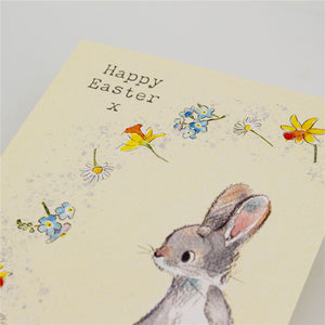 Happy Easter Bunny Greeting Card
