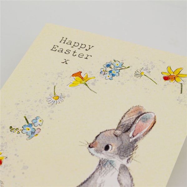 Happy Easter Bunny Greeting Card