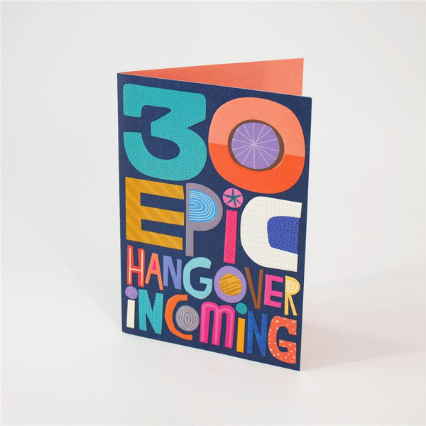 Epic 30th Birthday Card