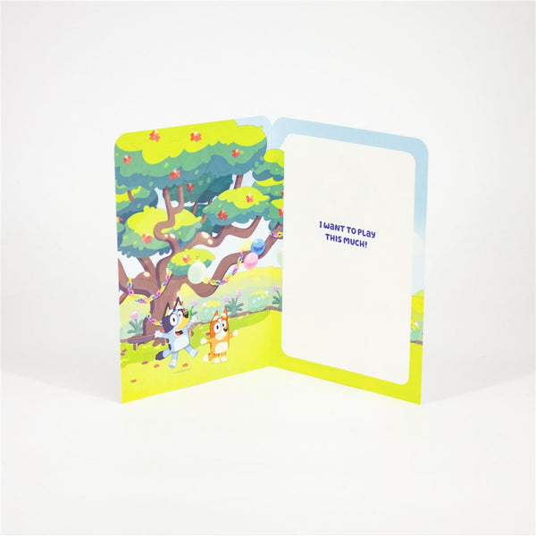 Bluey 3rd Birthday Card