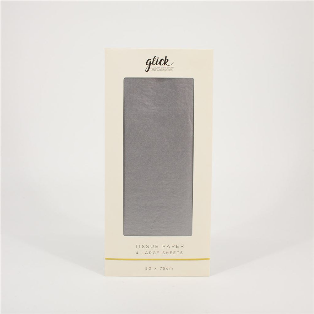 Metallic Silver Tissue Paper