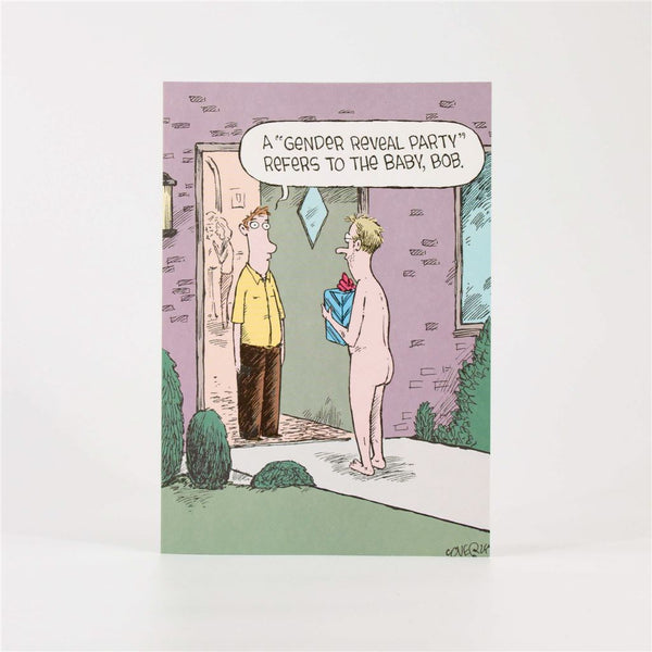 Funny Gender Reveal Card