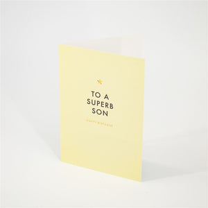 Birthday Card for Son