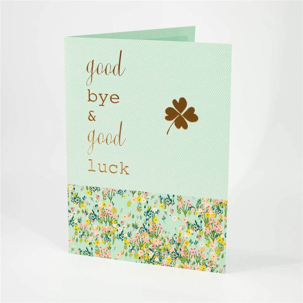 Stylish Farewell Jumbo Floral Card