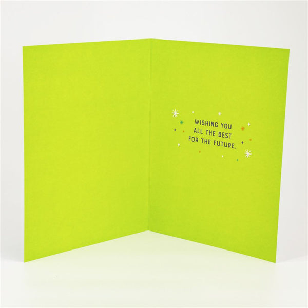 Jumbo Goodbye & Good Luck Card