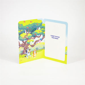 Bluey 3rd Birthday Card