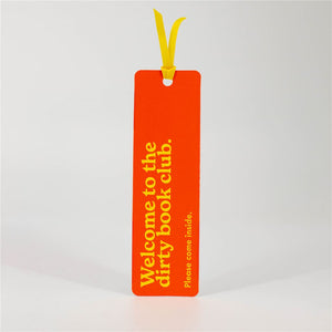 Dirty Book Club Bookmark