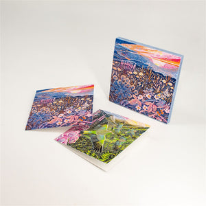 Morning Sunrise Notecard Wallet - Set Of 8