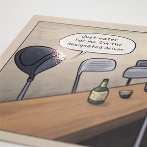 Humorous Golf Card