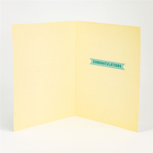 Jumbo Baby Welcome Card