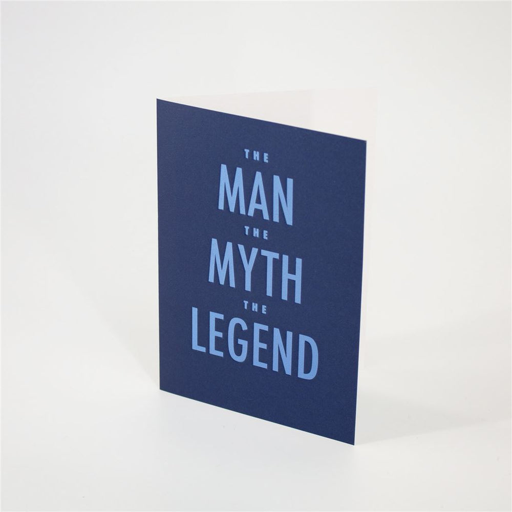 The Man The Myth Card