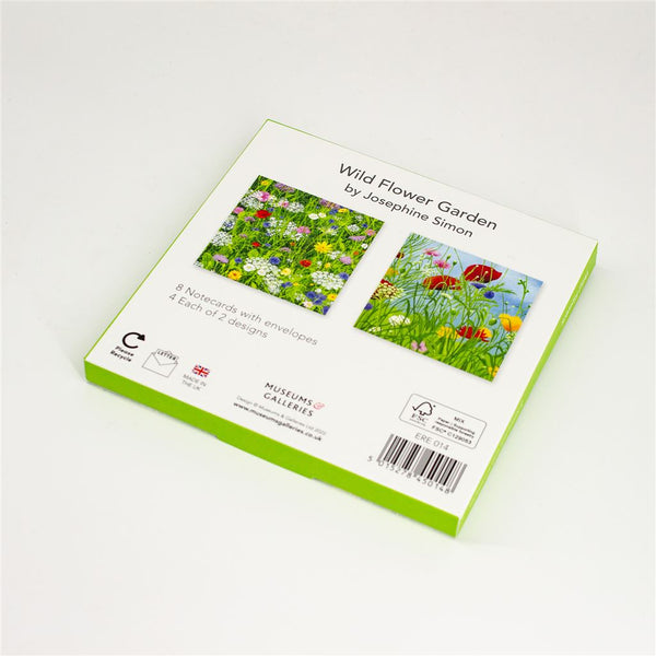 Wild Flowers Notecard Wallet - Set Of 8