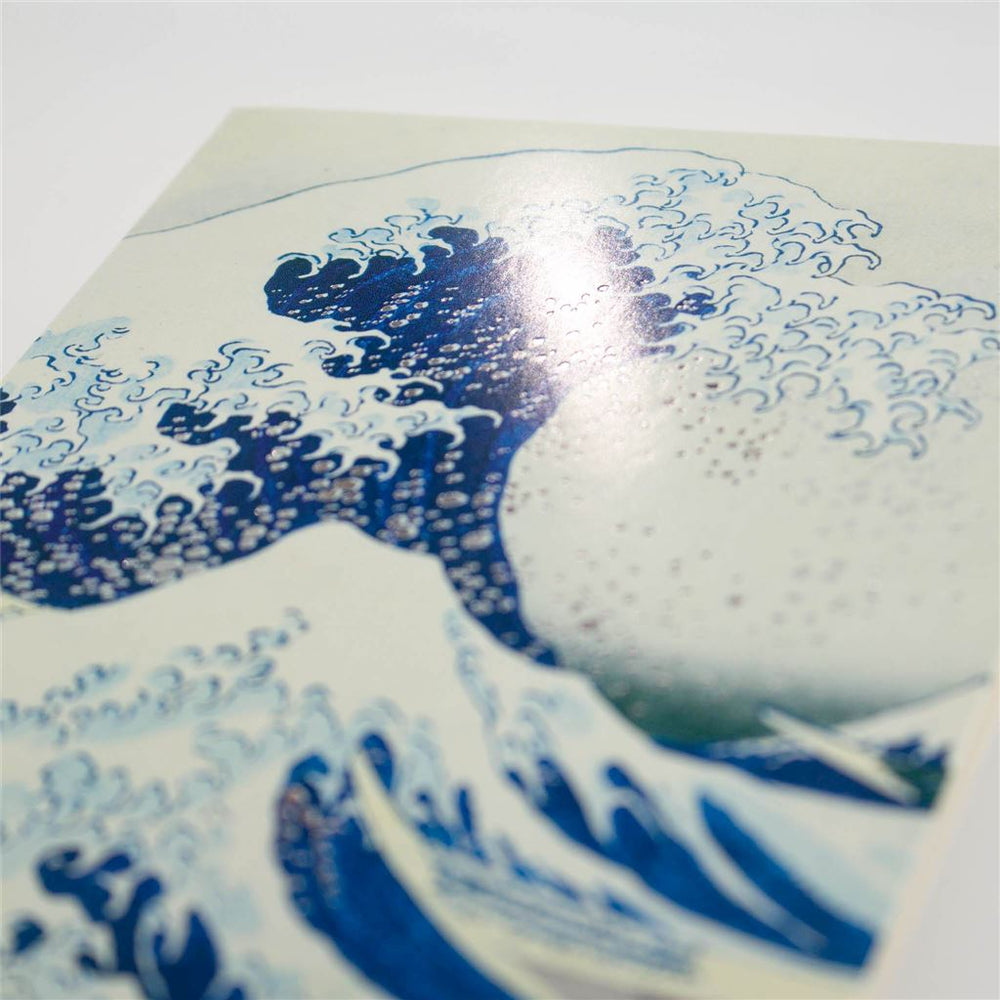 Hokusai The Great Wave Foiled Blank Card