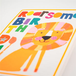 Roarsome Birthday Card