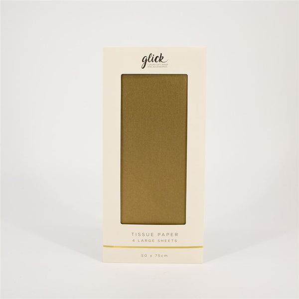 Metallic Gold Tissue Paper