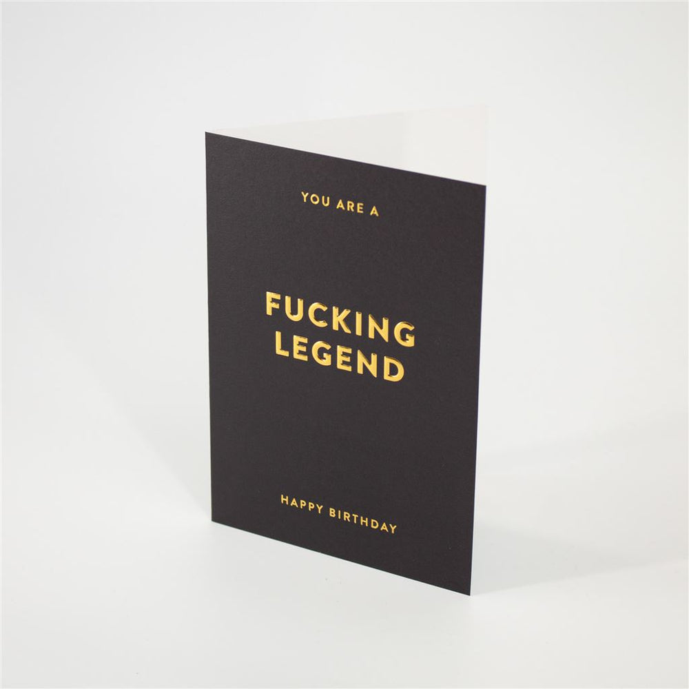 Legend Birthday Card