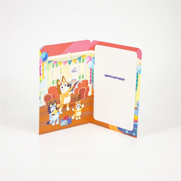 Bluey 1st Birthday Card