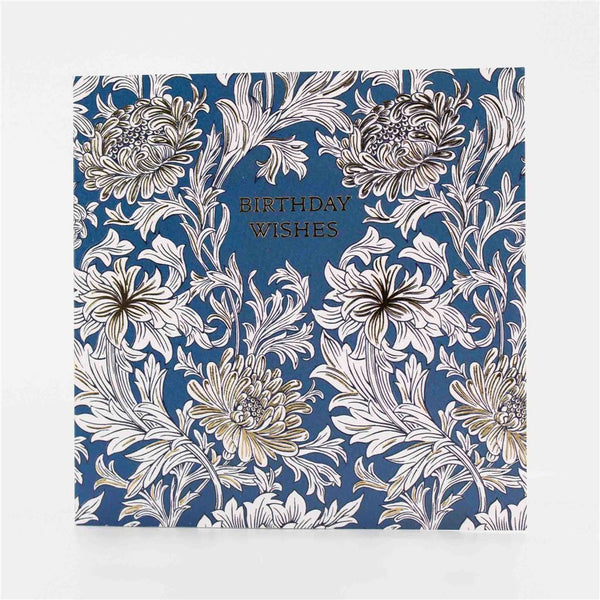 Chrysanthemum Birthday Card