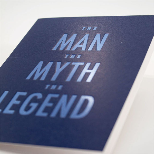 The Man The Myth Card