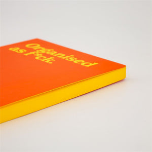 Organised As F*ck Notebook