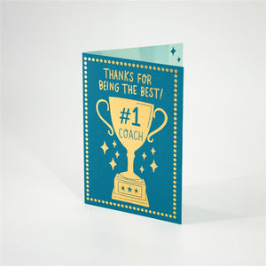 Thank You Coach Card