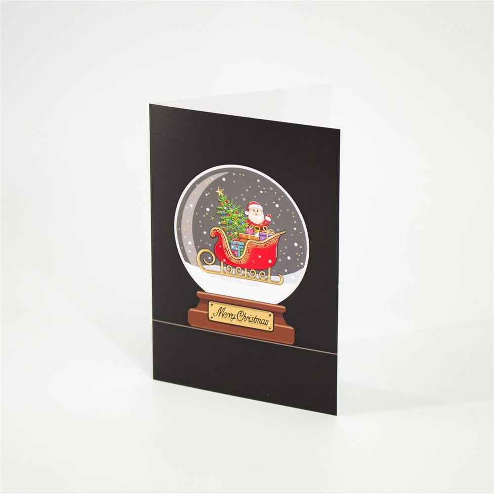 Christmas Snow Globe Card