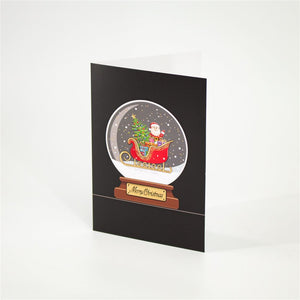 Christmas Snow Globe Card