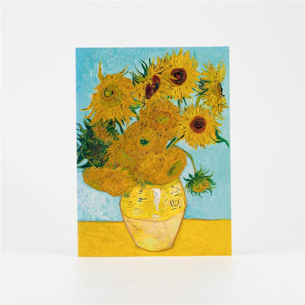 Vincent Van Gogh Sunflowers Blank Card